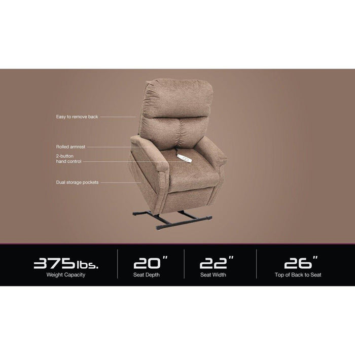 Pride Mobility Essential 250 Power Lift Recliner