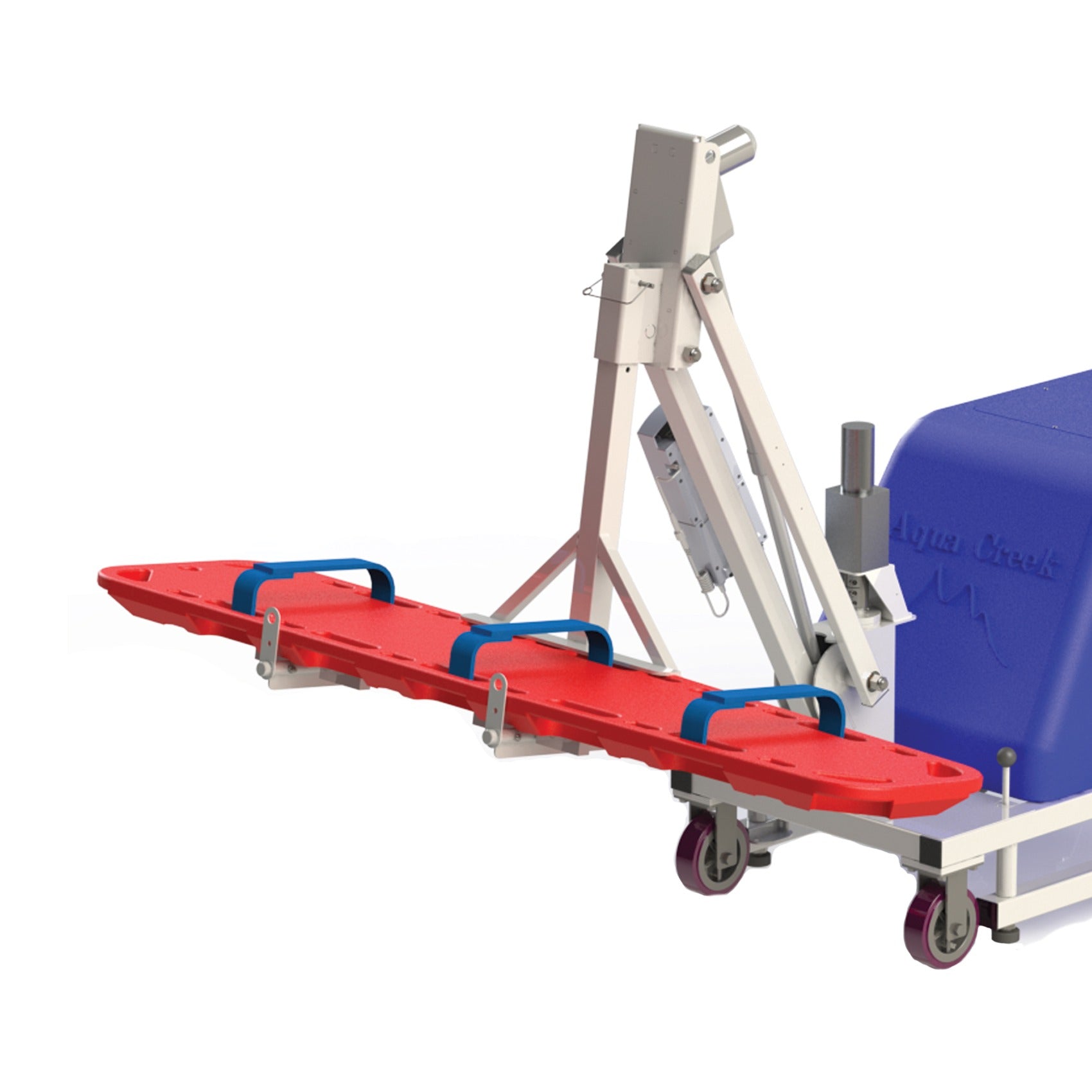 Aqua Creek Spine Board Attachment Assembly