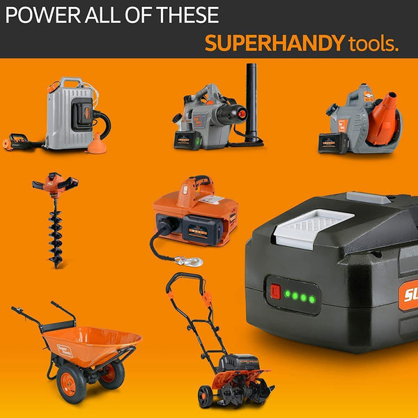 Batería de iones de litio SuperHandy de 48 V y 2 Ah