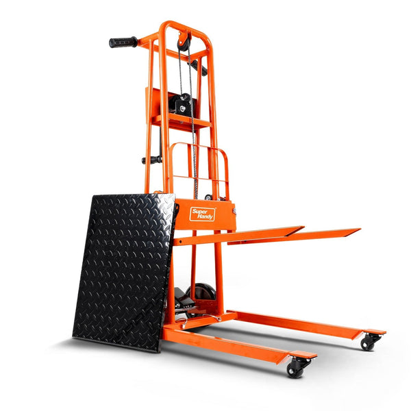 SuperHandy Material Lift Stacker & Pallet Dolly - 330Lb Max Weight 40" Lift
