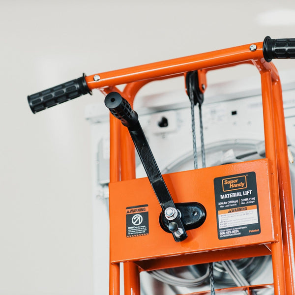 SuperHandy Material Lift Stacker & Pallet Dolly - 330Lb Max Weight 40" Lift