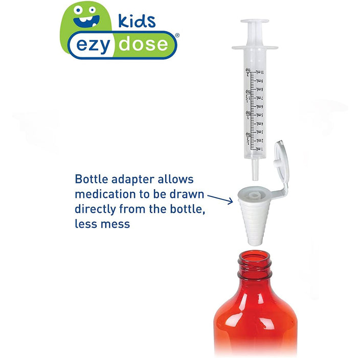 Ezy Dose Kids and Baby 1tsp Oral Syringe Dispenser with Kork