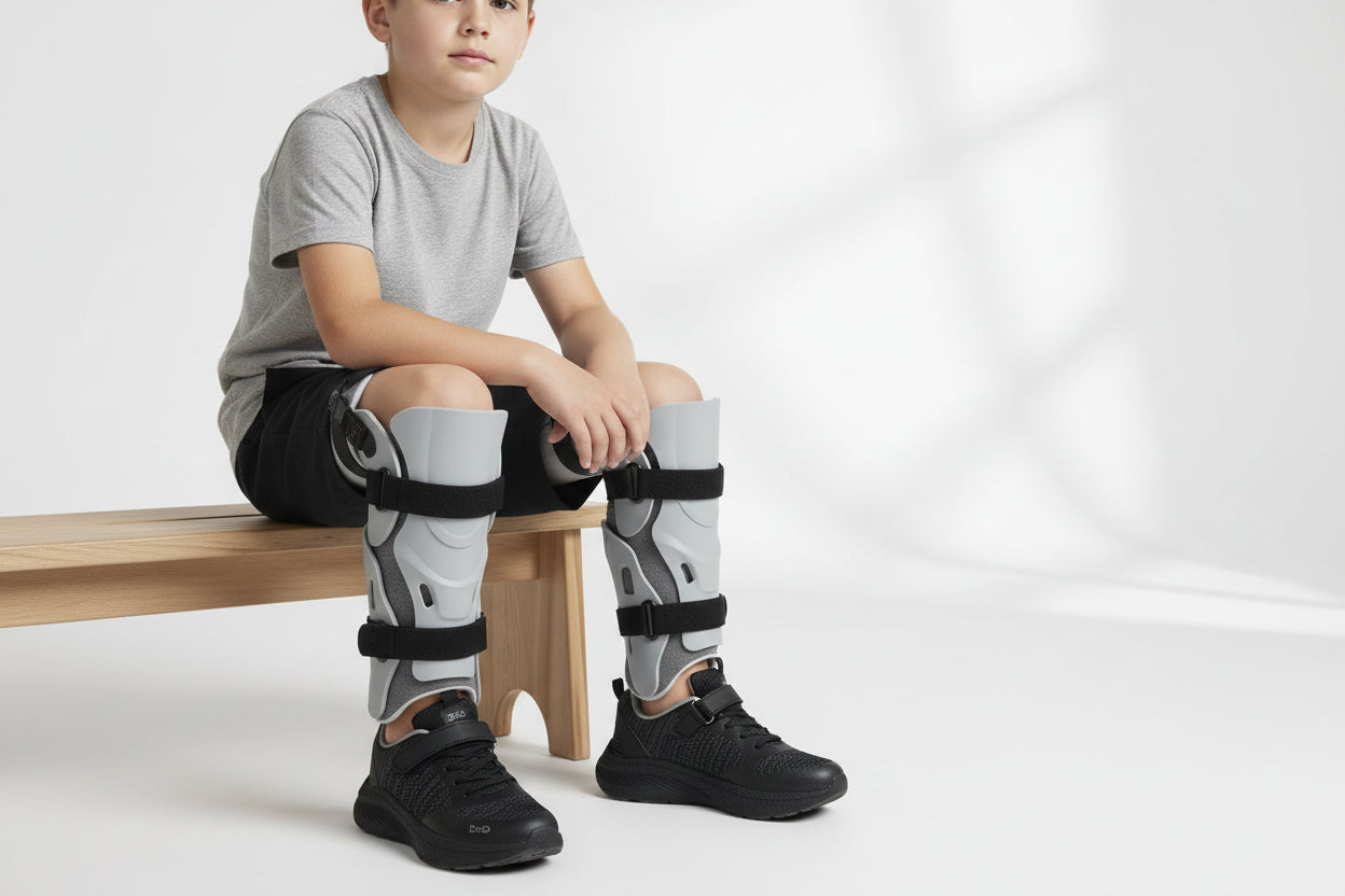 DrD Kids Footwear Targa Sneakers Ankle-Foot Orthosis and Orthopedic Friendly