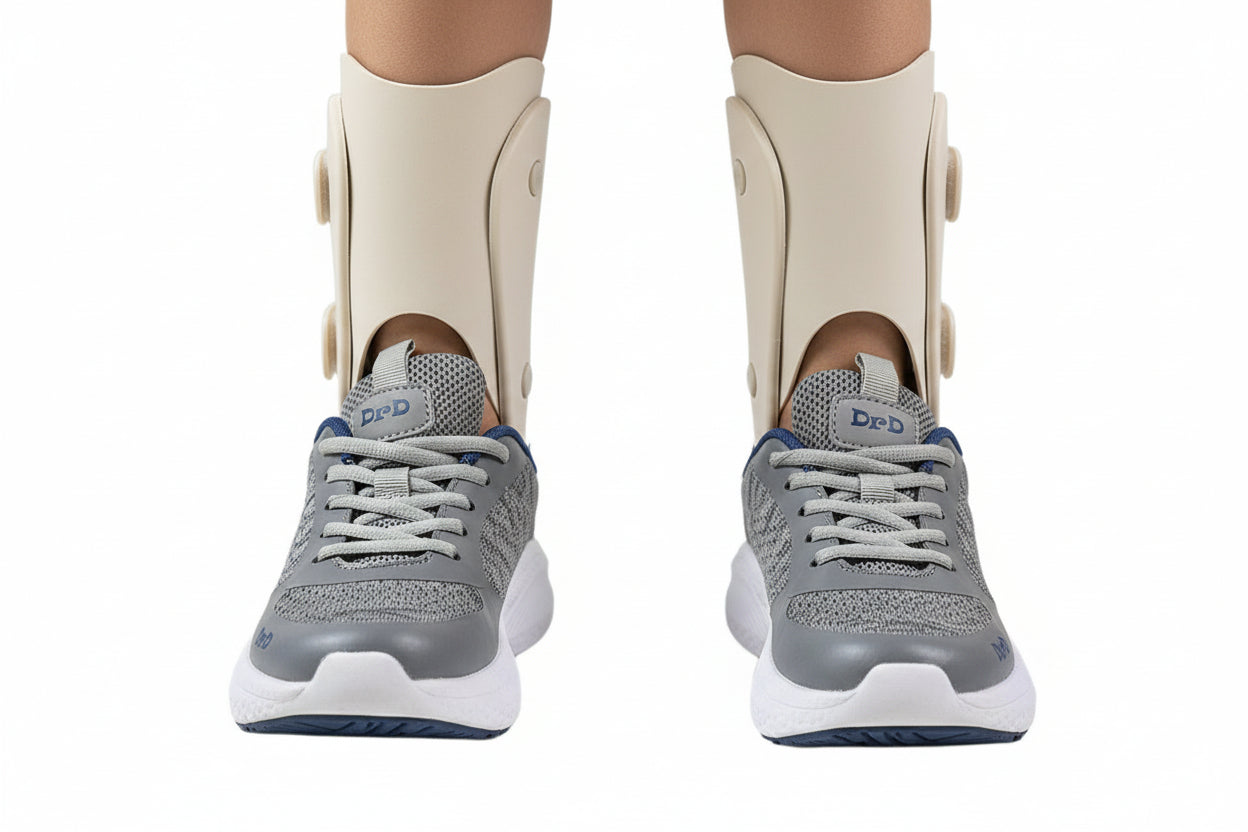 DrD Kids Footwear Targa Sneakers Ankle-Foot Orthosis and Orthopedic Friendly