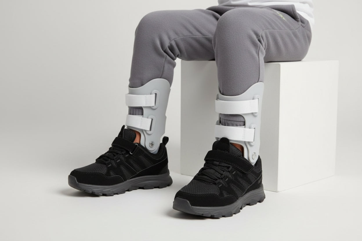 DrD Kids Footwear Trailhead Hiker Ankle-Foot Orthosis and Orthopedic Friendly