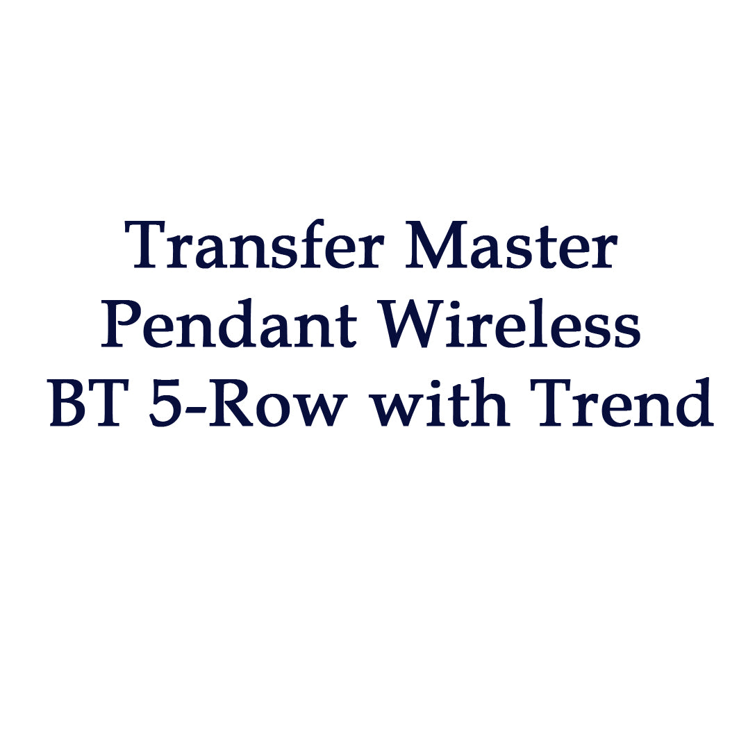 Transfer Master Pendant Wireless BT 5-Row with Trend