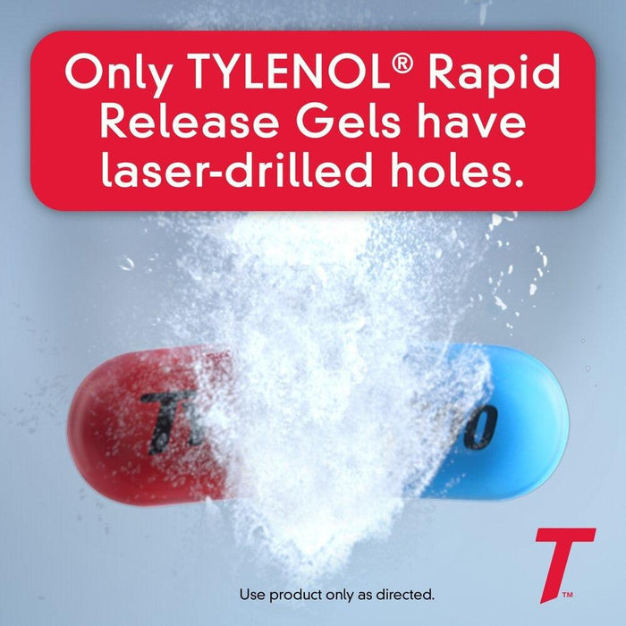 Tylenol Extra Strength Rapid Release Gels - Shop Home Med