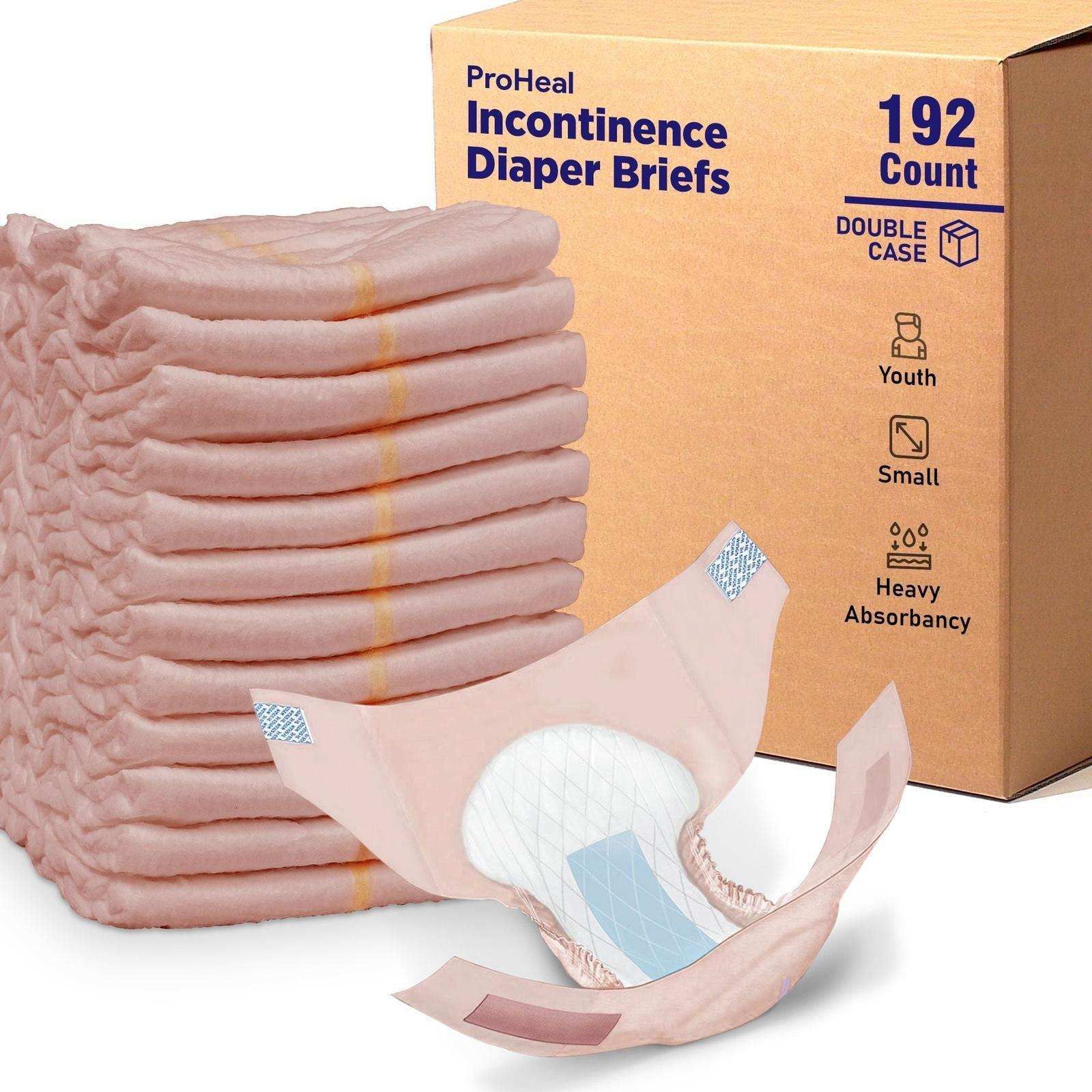 Ultra Poly Hl Adult Briefs Small (Youth) with Tabs - Shop Home Med