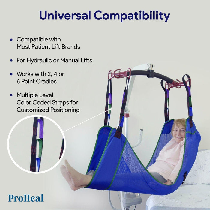 ProHeal Universal Full Body Mesh Lift Sling - Shop Home Med