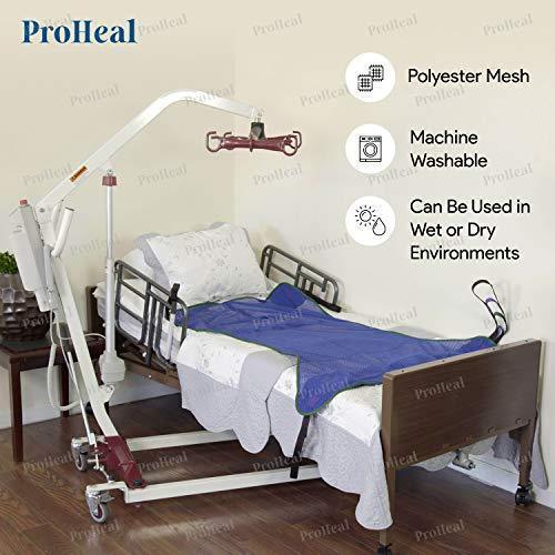 ProHeal Universal Full Body Mesh Lift Sling with Commode Opening - Shop Home Med