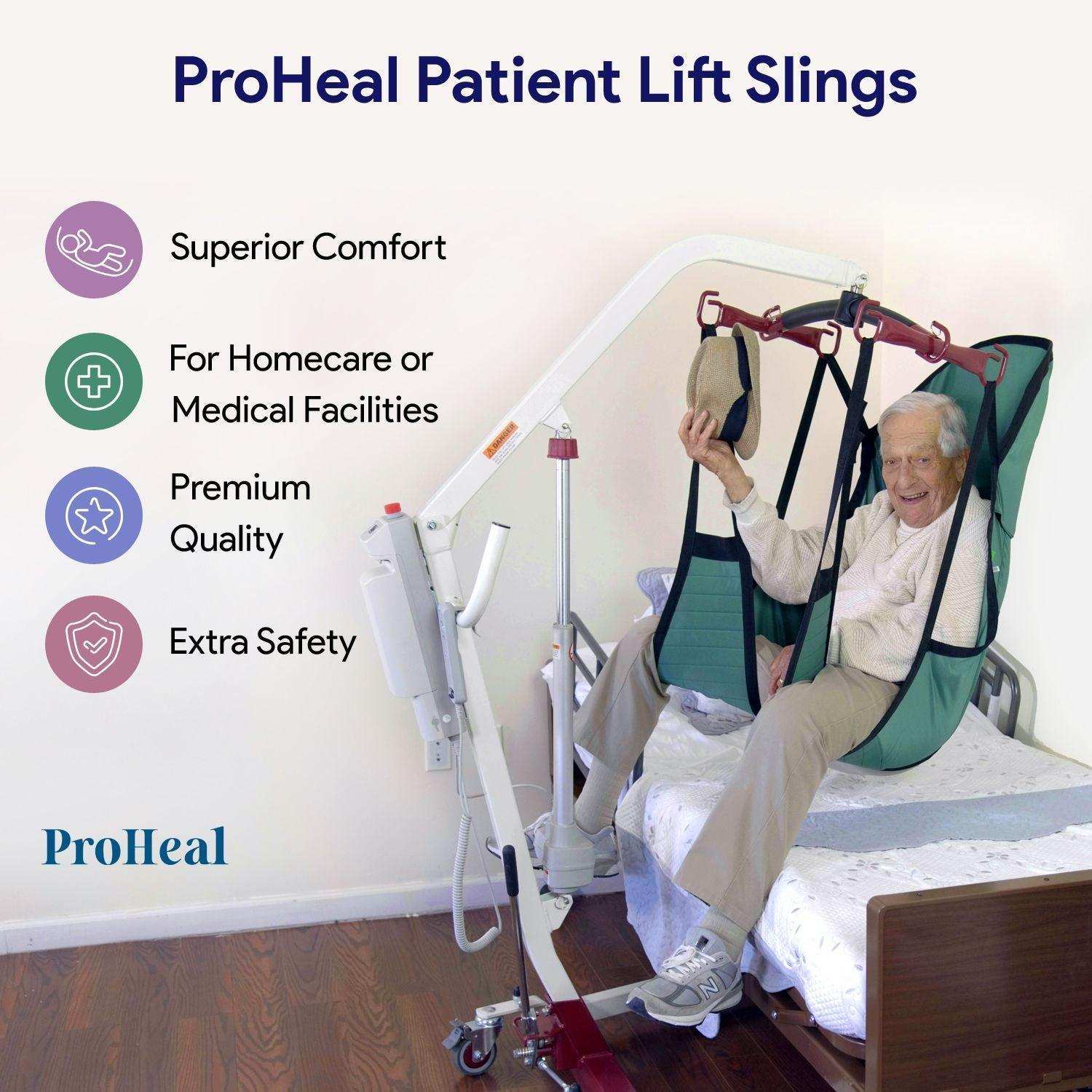 ProHeal Universal Full Body Solid Lift Slings - Shop Home Med