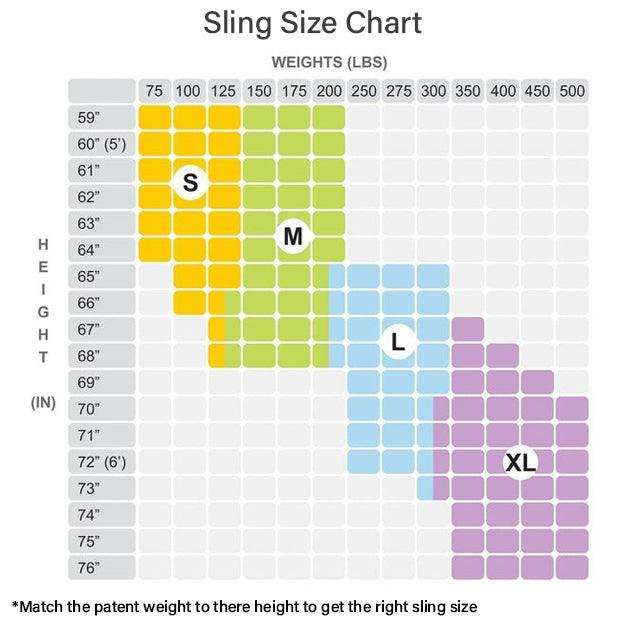 Universal Full Body Mesh Lift Sling with Commode Opening - Shop Home Med