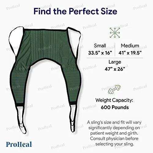 ProHeal Universal Padded Lift U Sling - Shop Home Med