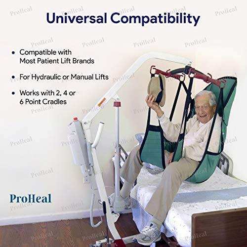 ProHeal Universal Padded Lift U Sling with Head Support - Shop Home Med