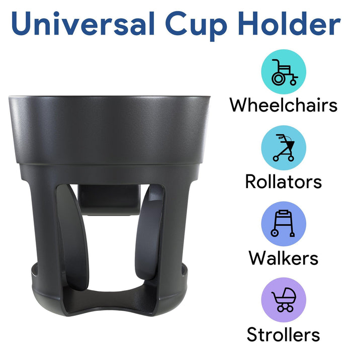 ProHeal Universal Wheelchair Cup Holder - Shop Home Med