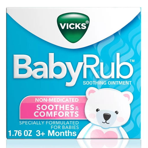 Vicks BabyRub Chest Rub Soothing Ointment - 1.76oz - Shop Home Med