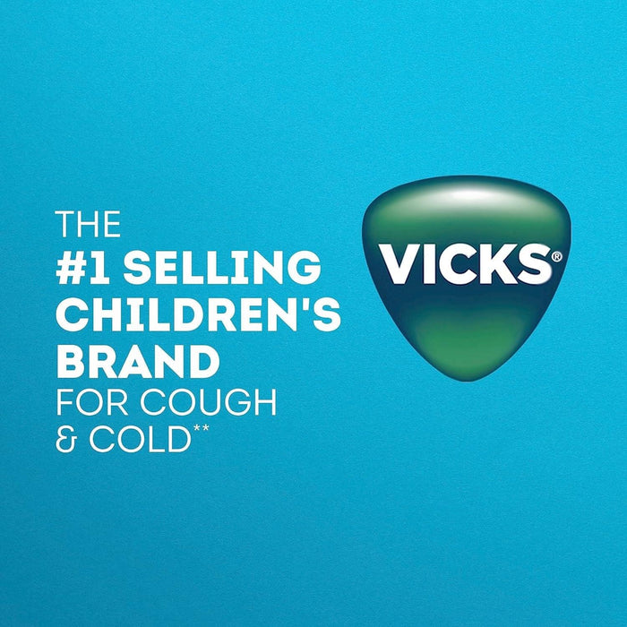 Vicks Children’s Non-Drowsy Cough Suppressant & Decongestant Cough Medicine 6 Oz - Shop Home Med