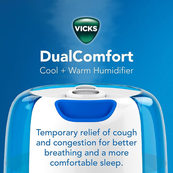 Vicks Dual Comfort – Cool + Warm Mist Humidifier - Shop Home Med