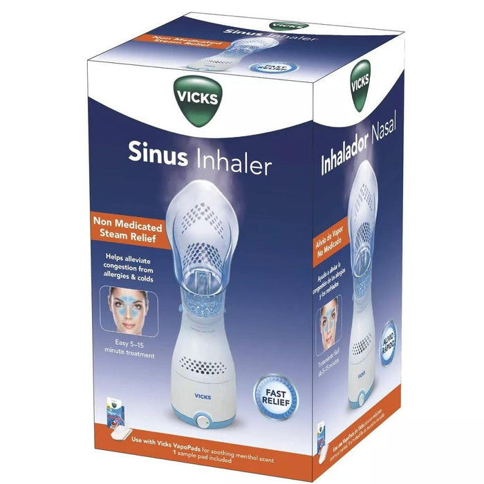 Vicks Personal Steam Inhaler with Variable Steam Control & Soft Mask - Shop Home Med
