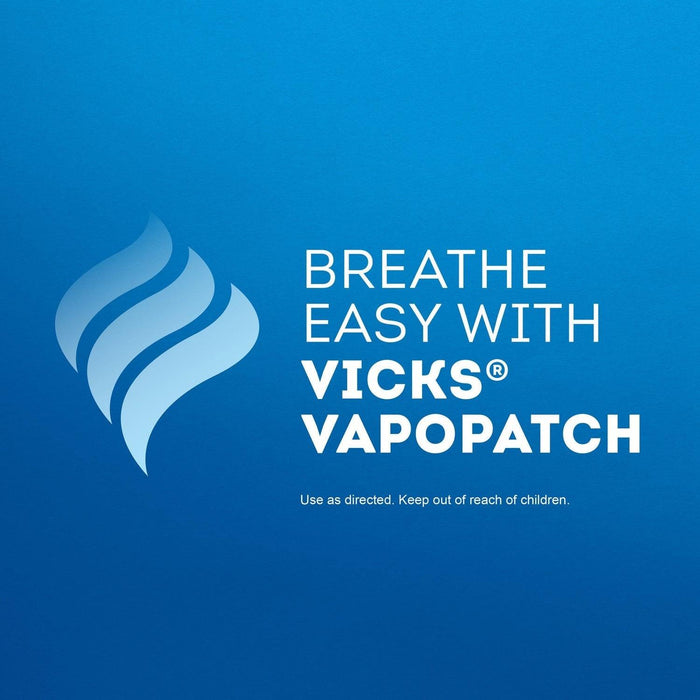 Vicks VapoPatch with Long Lasting Soothing Vicks Vapors - 5 ct - Shop Home Med