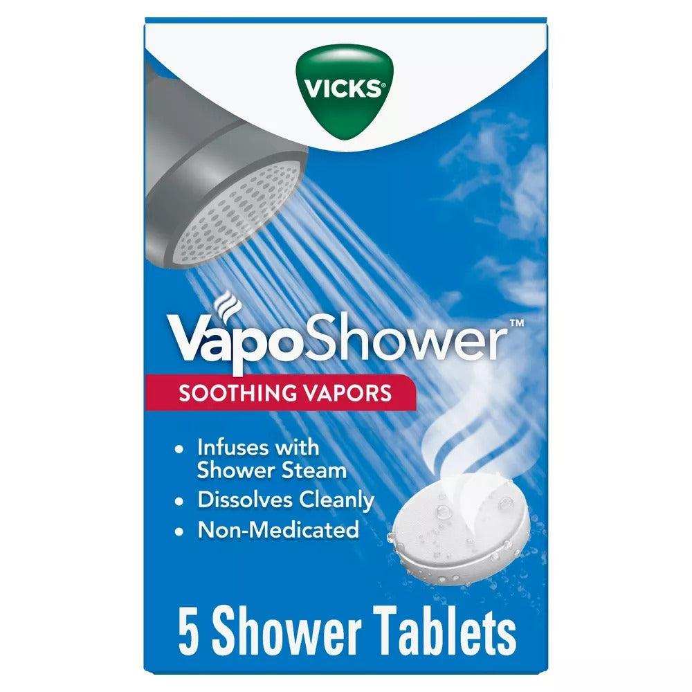 Vicks VapoShower Soothing Vapors Tablets - 5ct - Shop Home Med