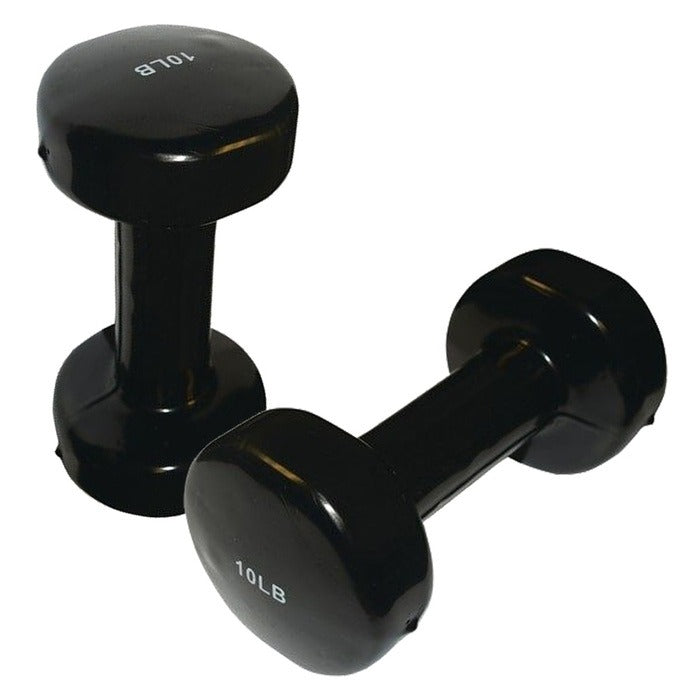 Vinyl-Coated Iron Dumbbells