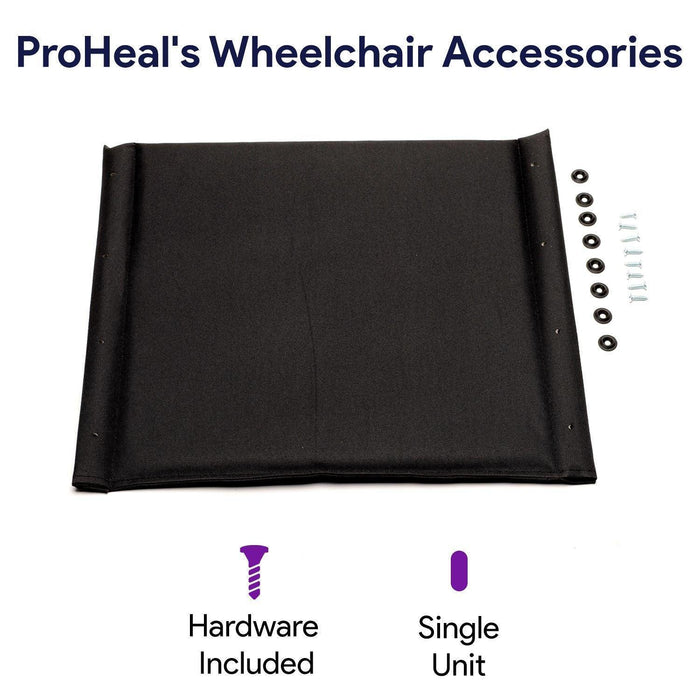 ProHeal Vinyl Wheelchair Seat Replacement - Shop Home Med