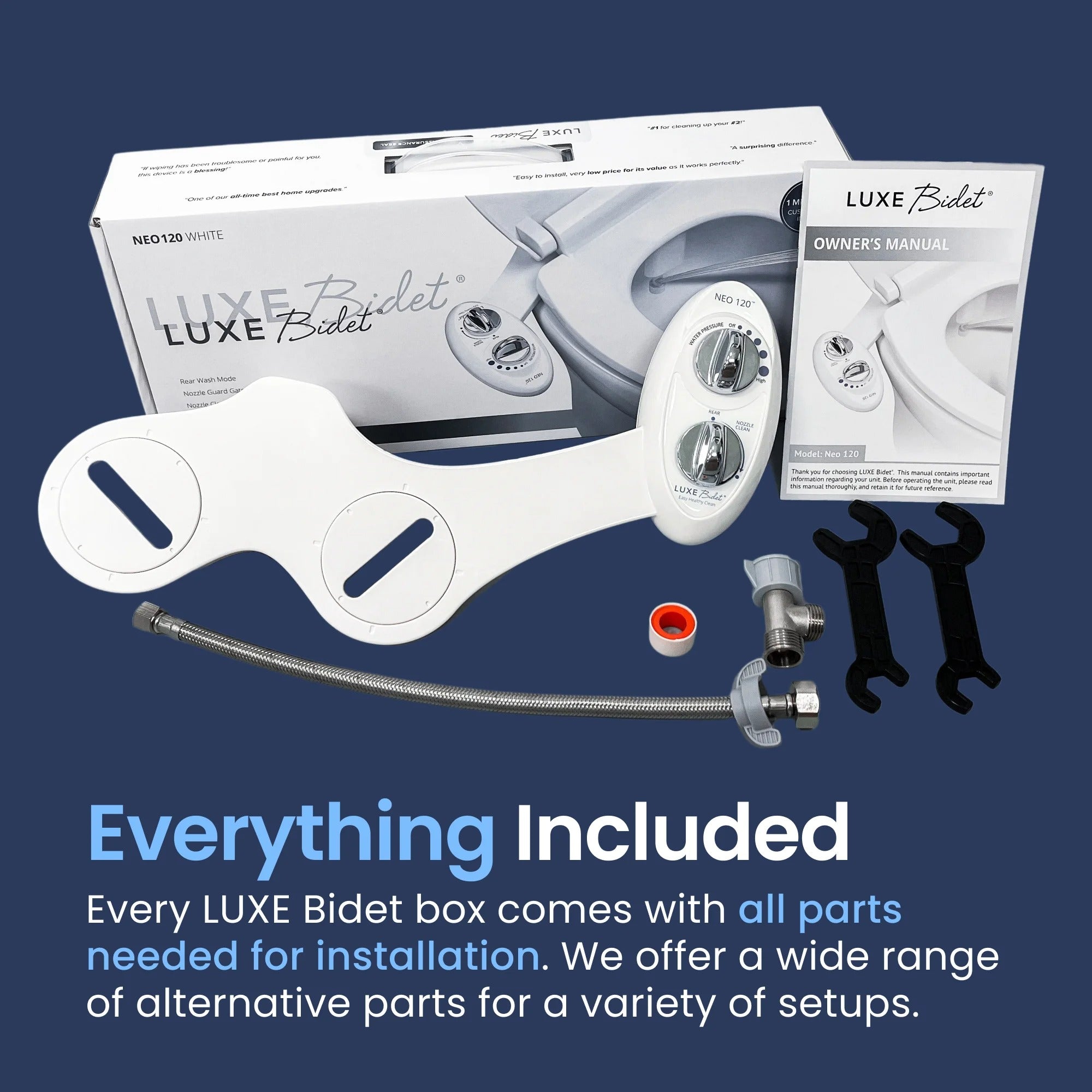 LUXE Bidet NEO 120 Toilet Bidet