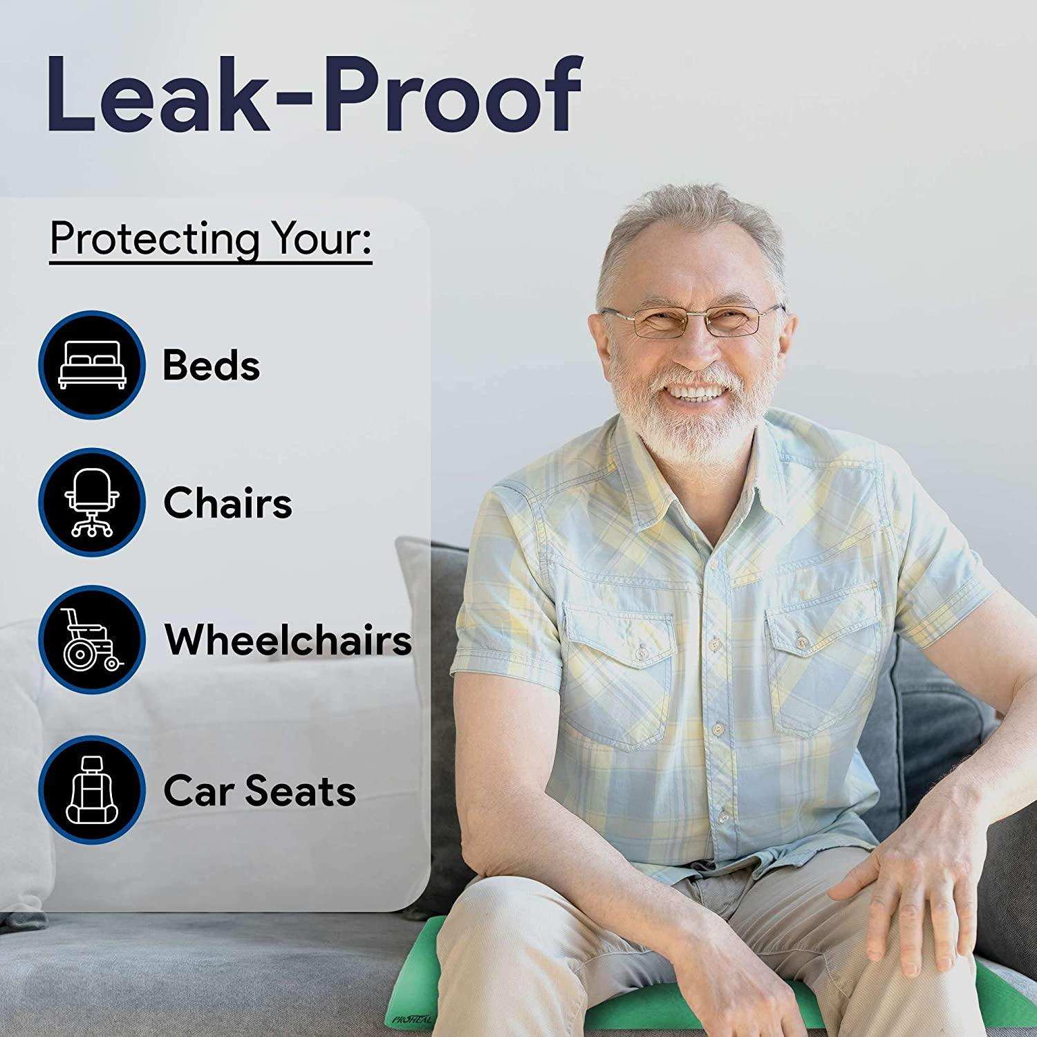 ProHeal Washable Bed Pads - Odor Resistant, Moisture Wicking - 34x36 - Shop Home Med