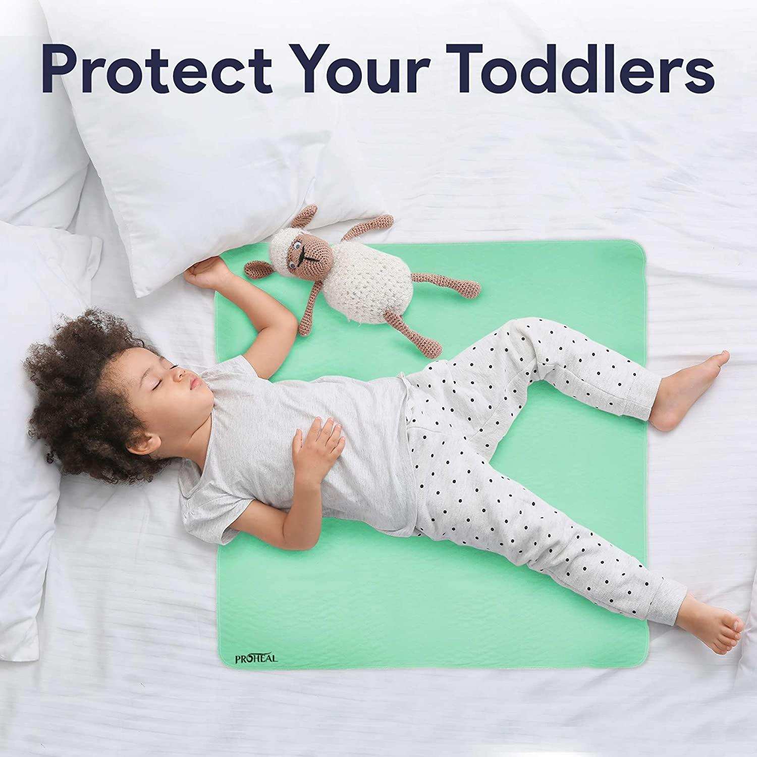 ProHeal Washable Bed Pads - Quick Dry, Poly Laminated Reusable Chucks -34x36 - Shop Home Med