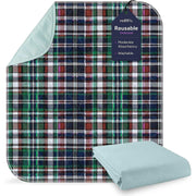ProHeal Washable Bed Pads - Soft Tartan Leak Proof Chucks - 34"x36" - Shop Home Med