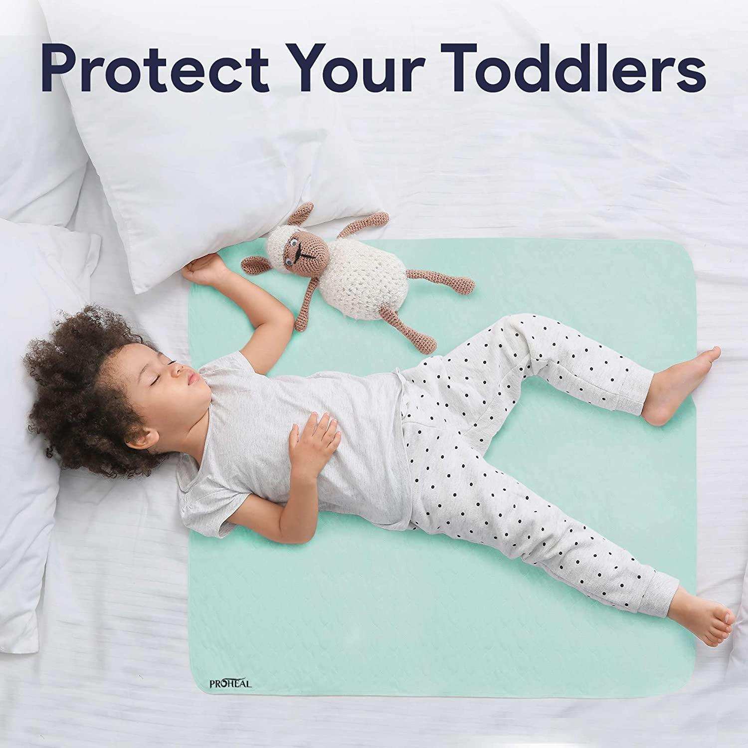 ProHeal Washable Bed Pads - Wicking And Absorbent Chucks - 34"x36" - Shop Home Med