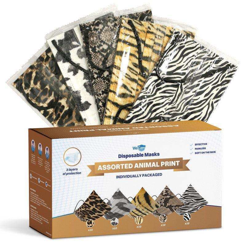 WeCare Animal Print Collection Masks - Shop Home Med
