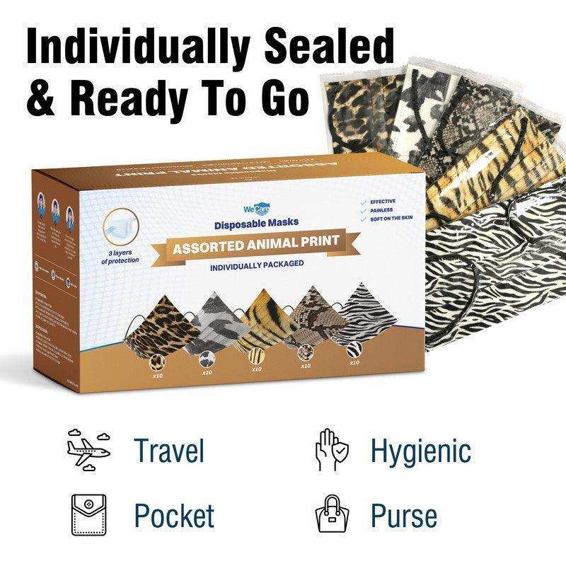 WeCare Animal Print Collection Masks - Shop Home Med