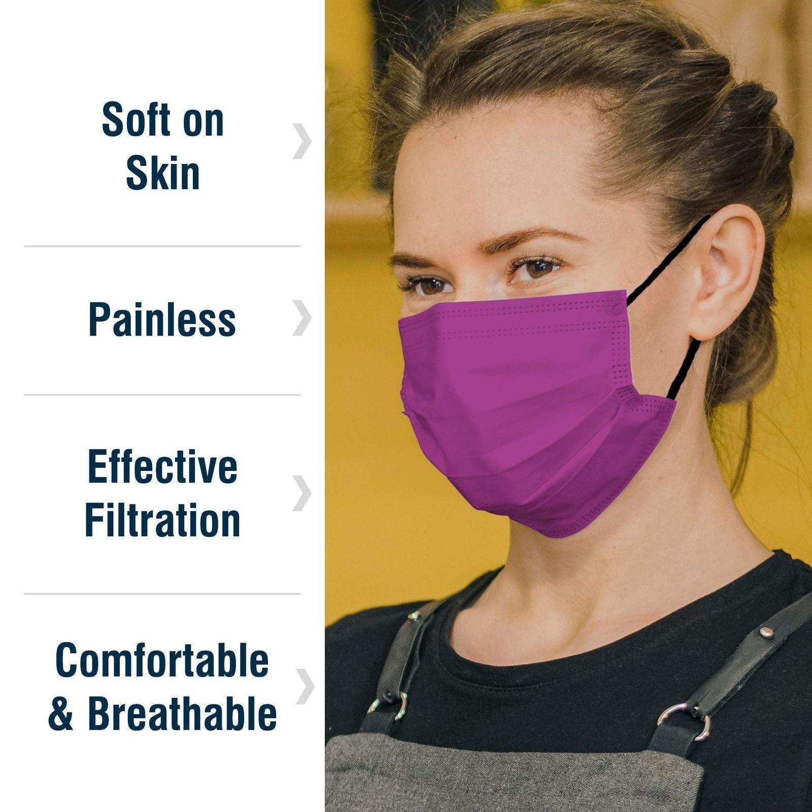 WeCare Assorted Berry Tones Masks - Shop Home Med