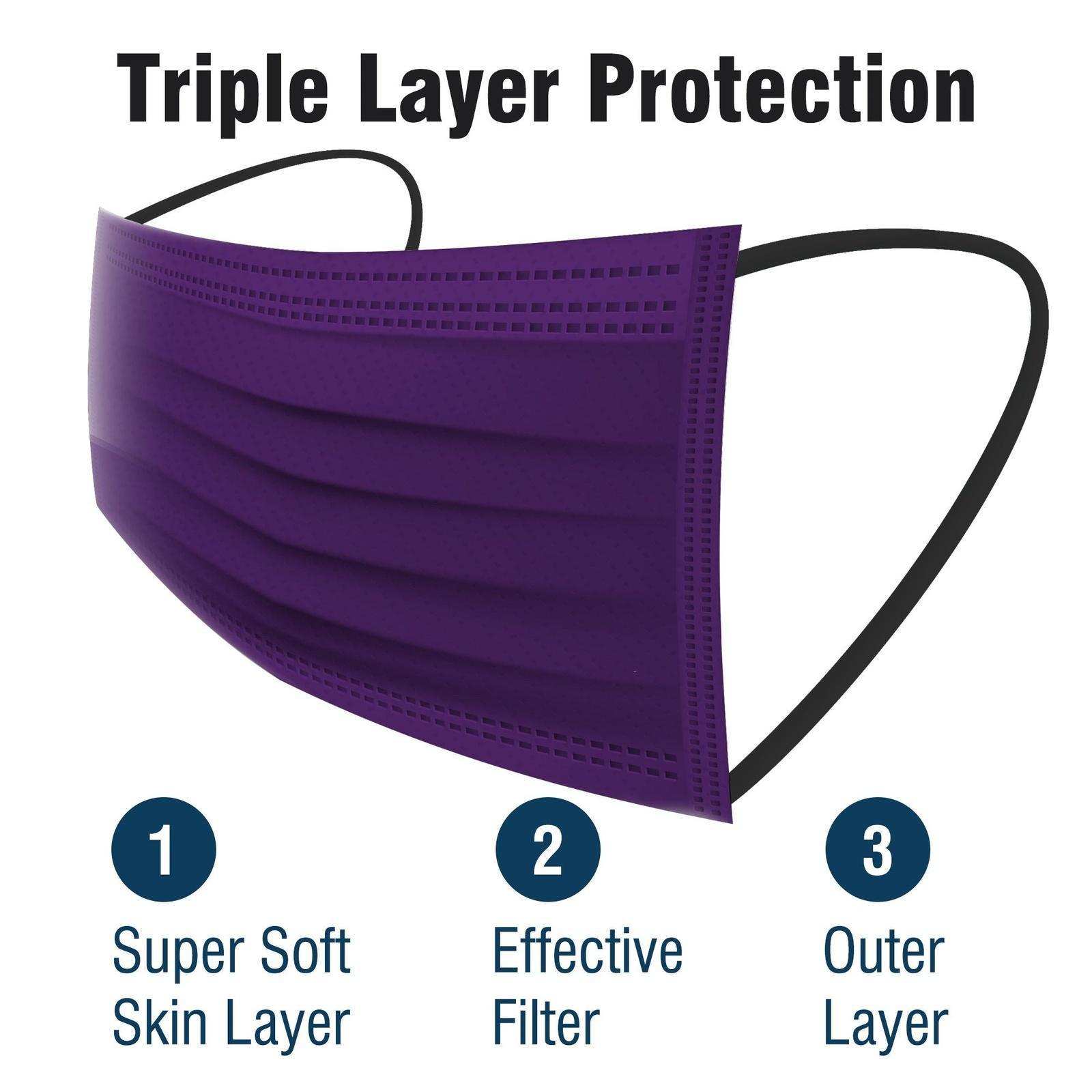 WeCare Assorted Berry Tones Masks - Shop Home Med