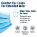 WeCare Blue Masks With Ultra Comfort Ear Loops - Shop Home Med