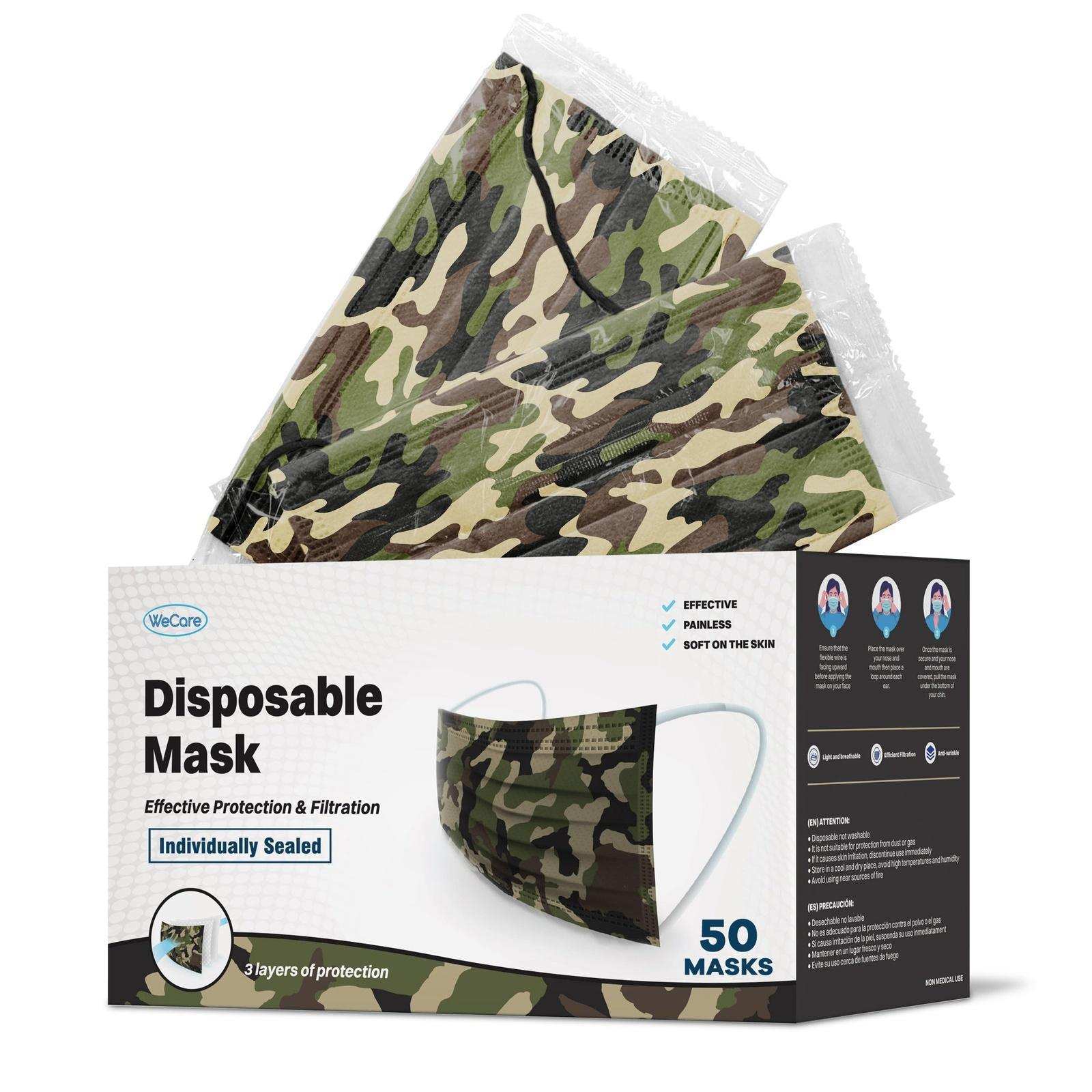 WeCare Camo Masks - Shop Home Med