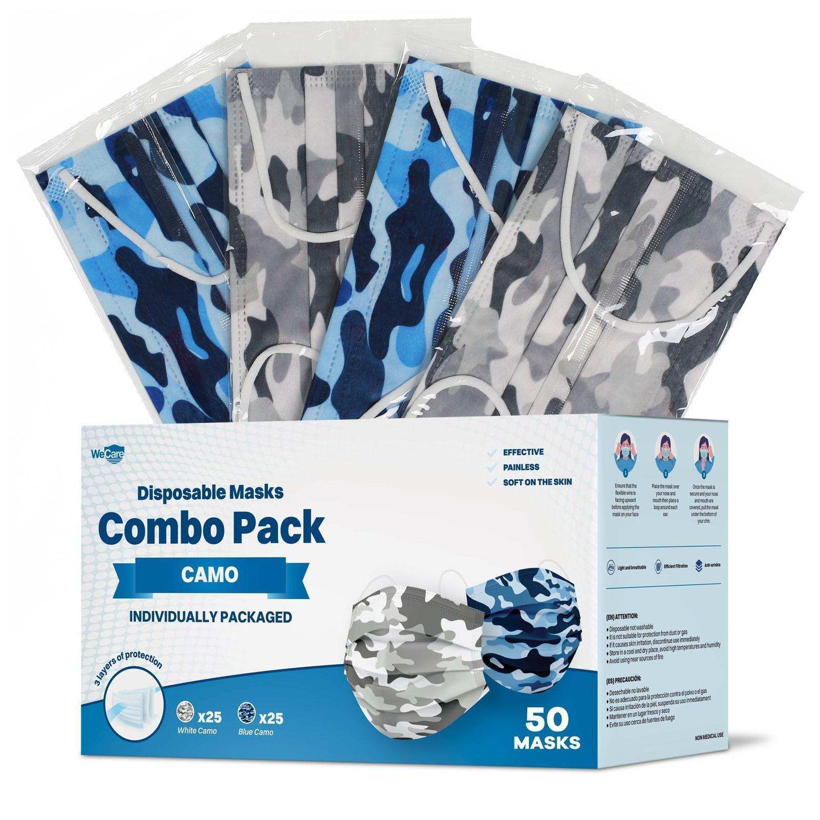 WeCare Camo Variety Masks - Shop Home Med