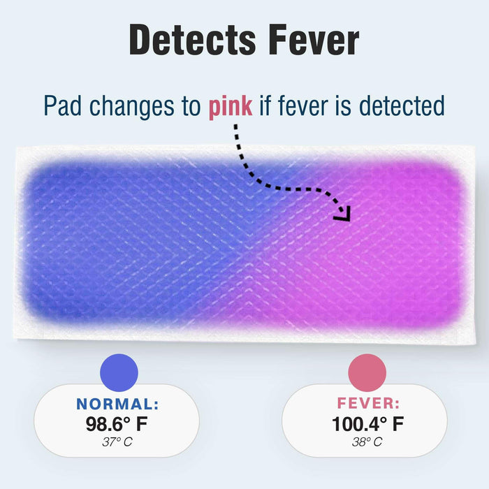 WeCare Fever Cooling Patch and Detector for Kids - Shop Home Med