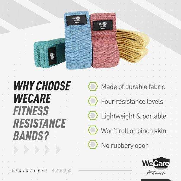 Wecare Fitness Resistance Bands 4 Pack - Shop Home Med