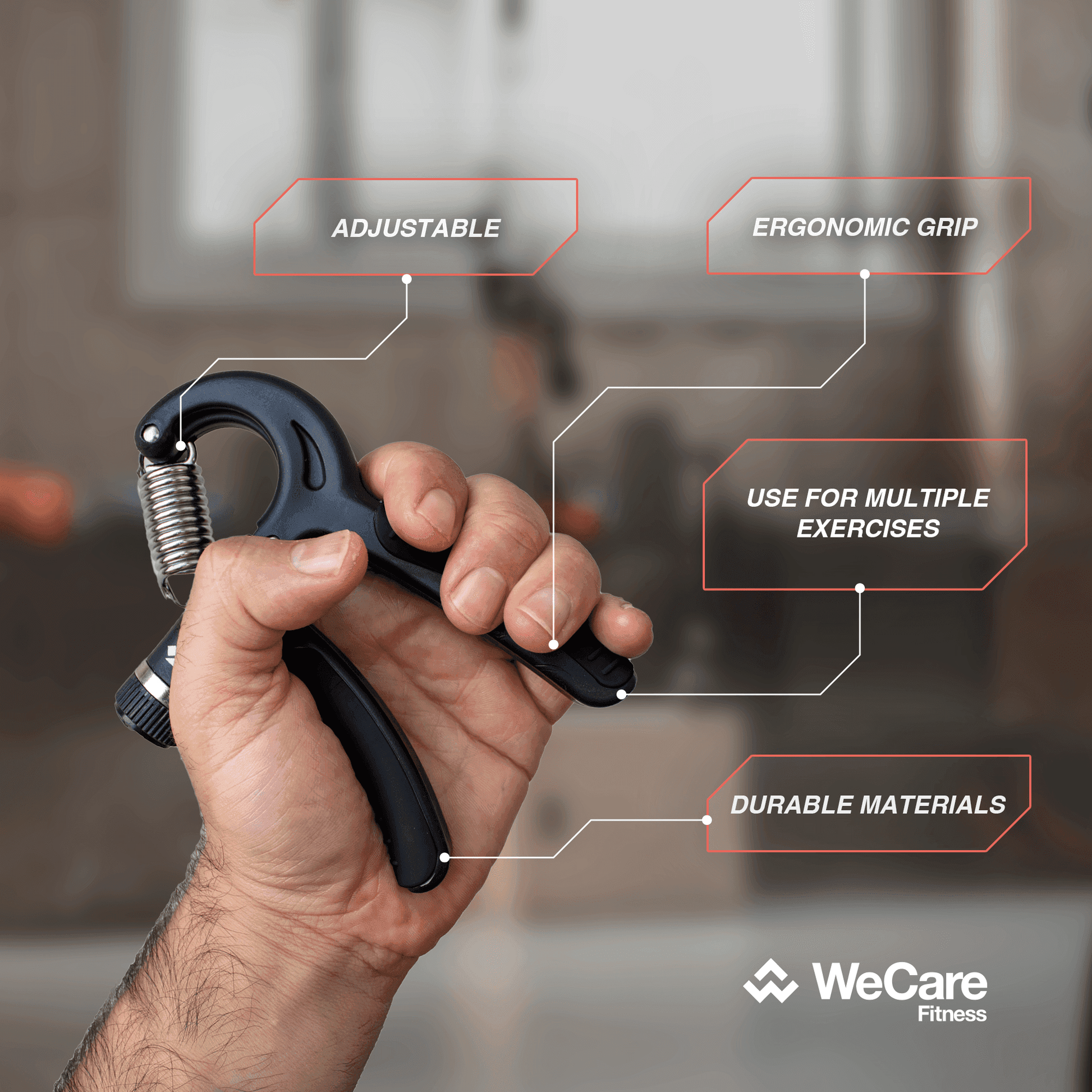 WeCare Fitness Resistance Hand Grip Strength Trainer - Shop Home Med