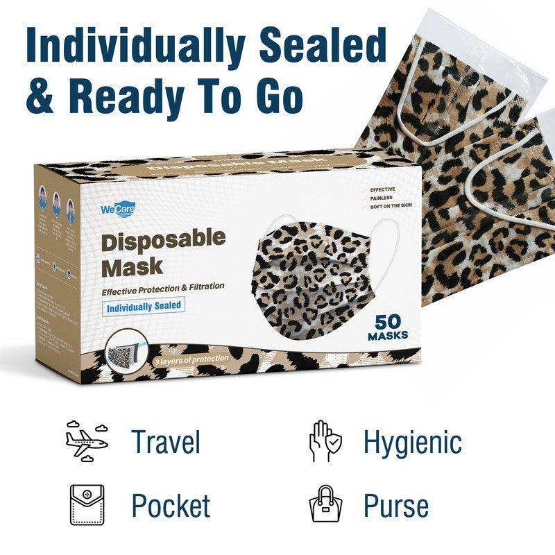 WeCare Jaguar Print Masks - Shop Home Med