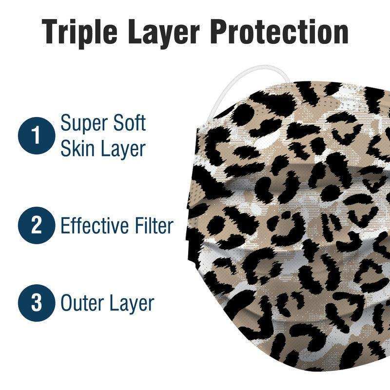 WeCare Jaguar Print Masks - Shop Home Med
