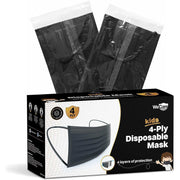 WeCare Kids 4-ply Black Masks - Shop Home Med