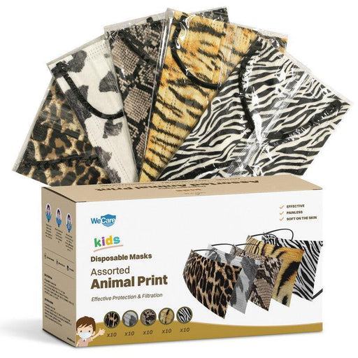 WeCare Kids Adorable Animal Print Collection Masks - Shop Home Med