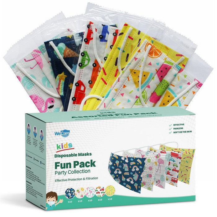 WeCare Kids Adorable Party Pack Masks - Shop Home Med