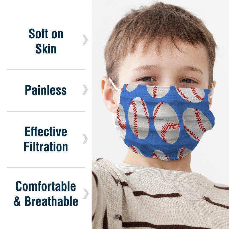 WeCare Kids Adorable Sports Collection Masks - Shop Home Med