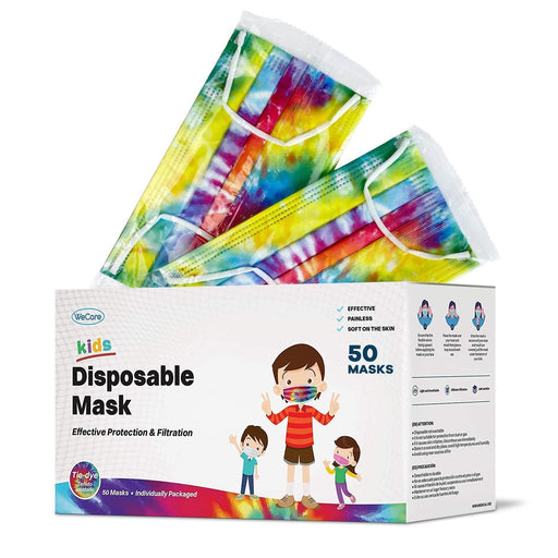 WeCare Kids Adorable Tie Dye Masks - Shop Home Med