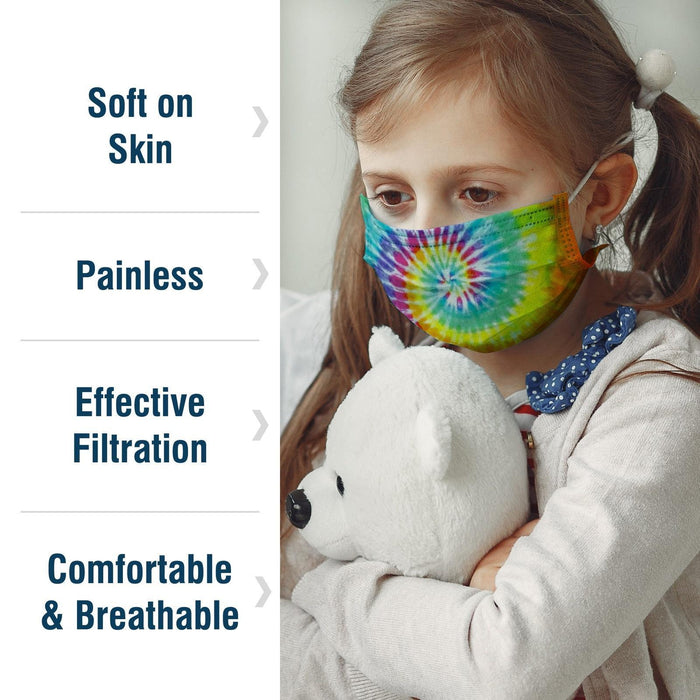 WeCare Kids Adorable Tie Dye Masks - Shop Home Med